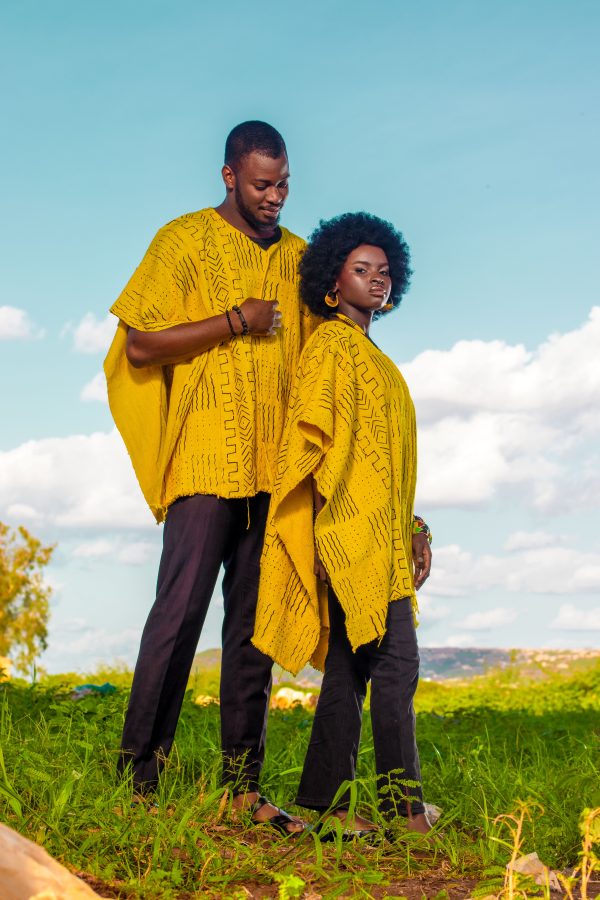 Kimono Jaune – Collection Lumière d’Afrique