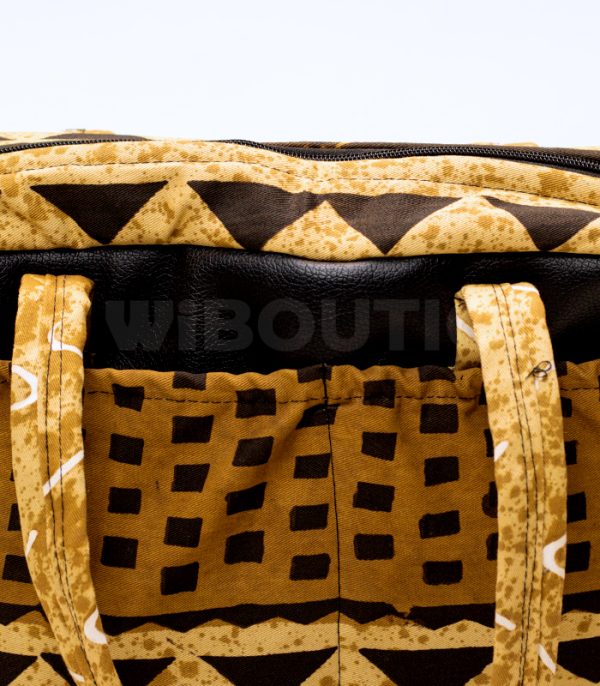 Sac à Dos Plat en Bogolan