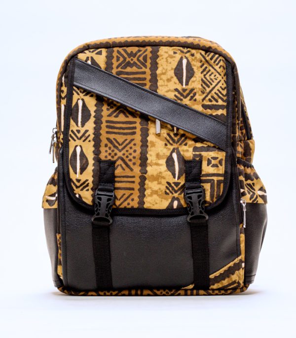 Sac à dos en Bogolan