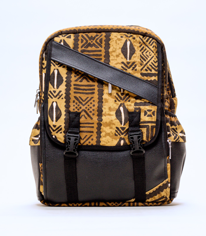 Sac à dos en Bogolan