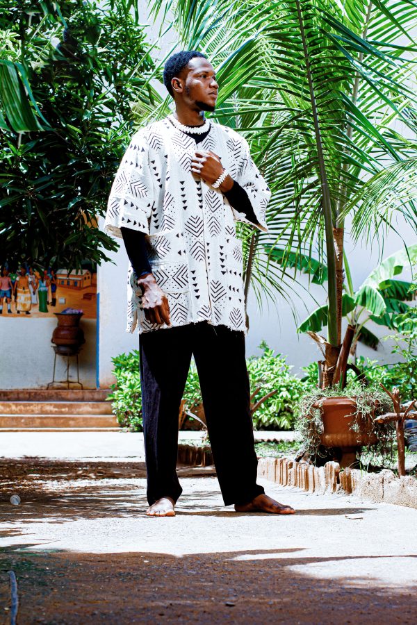 Kimono Blanc et Noir