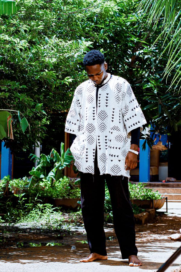 Kimono Blanc et Noir