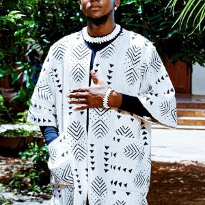 Kimono Blanc et Noir