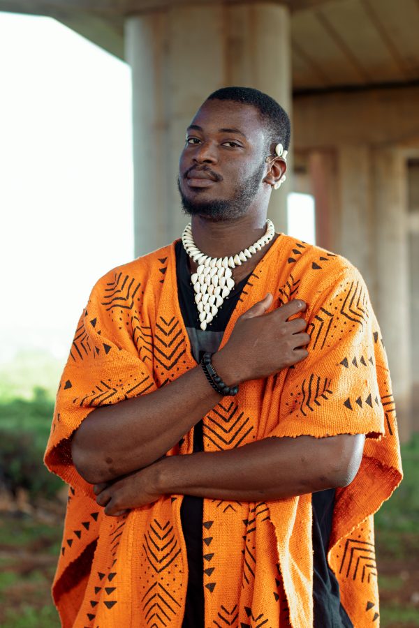 Kimono Orange – Collection Lumière d’Afrique