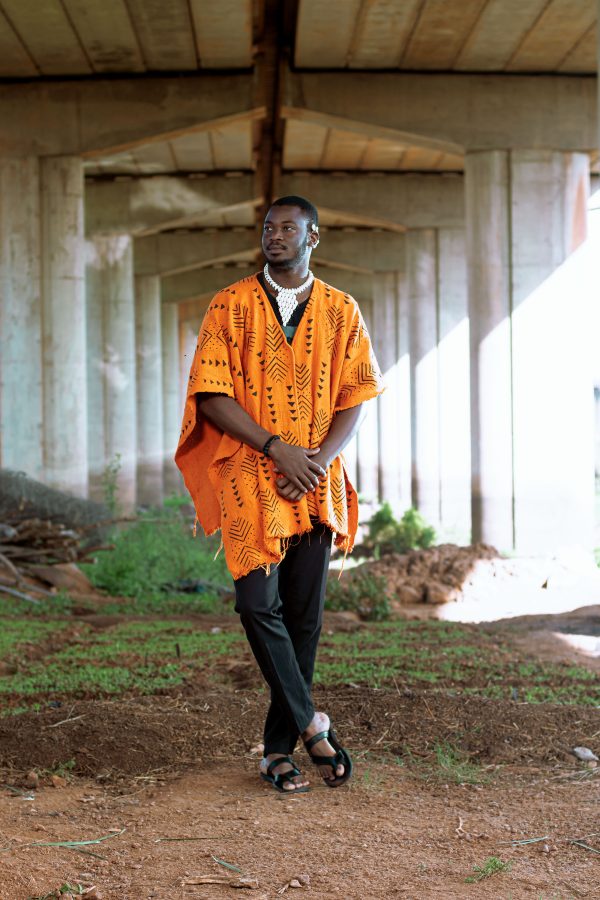 Kimono Orange – Collection Lumière d’Afrique
