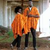 Kimono Orange – Collection Lumière d’Afrique