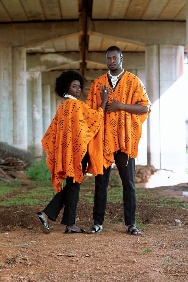 Kimono Orange – Collection Lumière d’Afrique