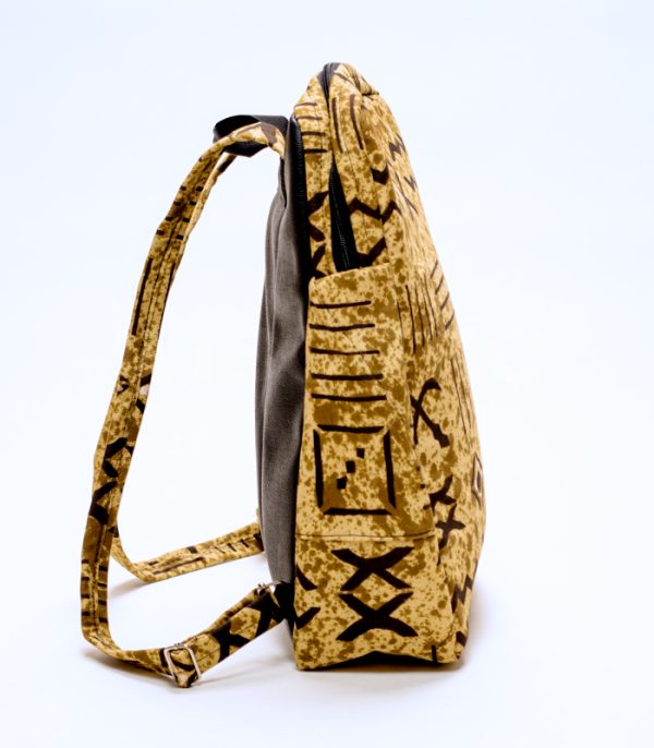 Sac à dos en Bogolan