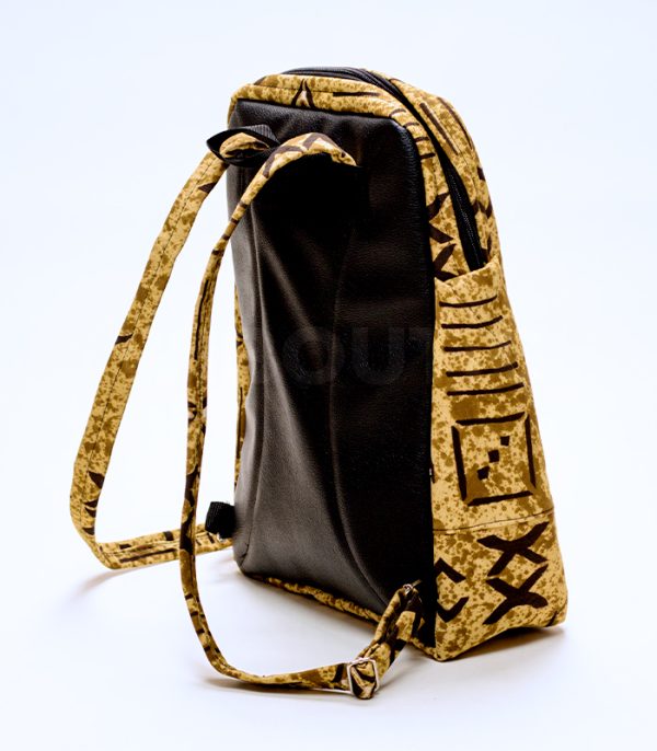 Sac à dos en Bogolan