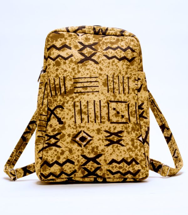 Sac à dos en Bogolan